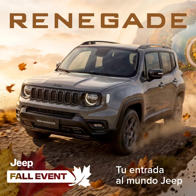 Jeep Renegade, tu entrada al mundo Jeep